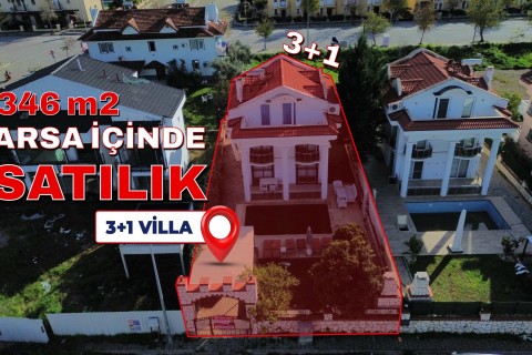 Fethiye Foça Mahallesinde 3+1 Villa Satılık