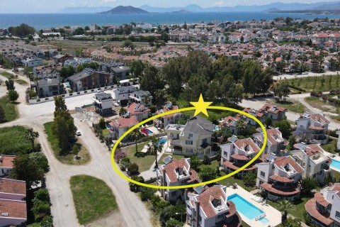 Fethiye Çalış 1036 m² Dev Parselli Satılık Tam Müstakil 6+1Villa